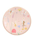 Platos de hadas florales - Grandes