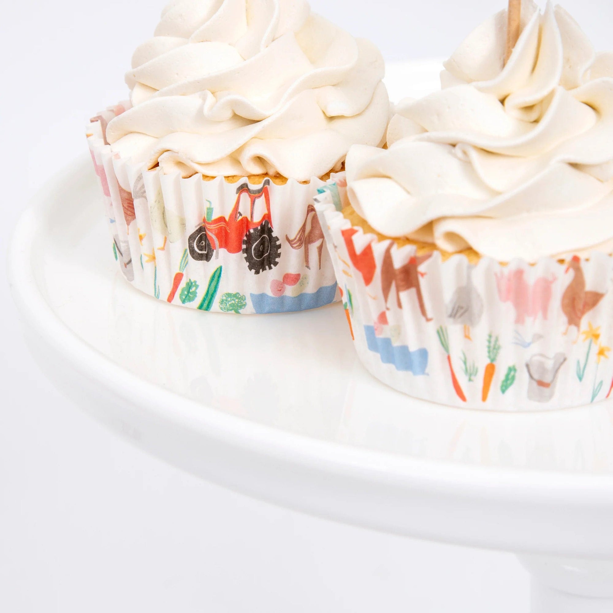 Kit de cupcakes animaux de la ferme