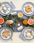 French Toile Plates - Large