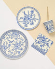 French Toile Plates - Large