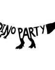 Dino Party T-Rex Banner