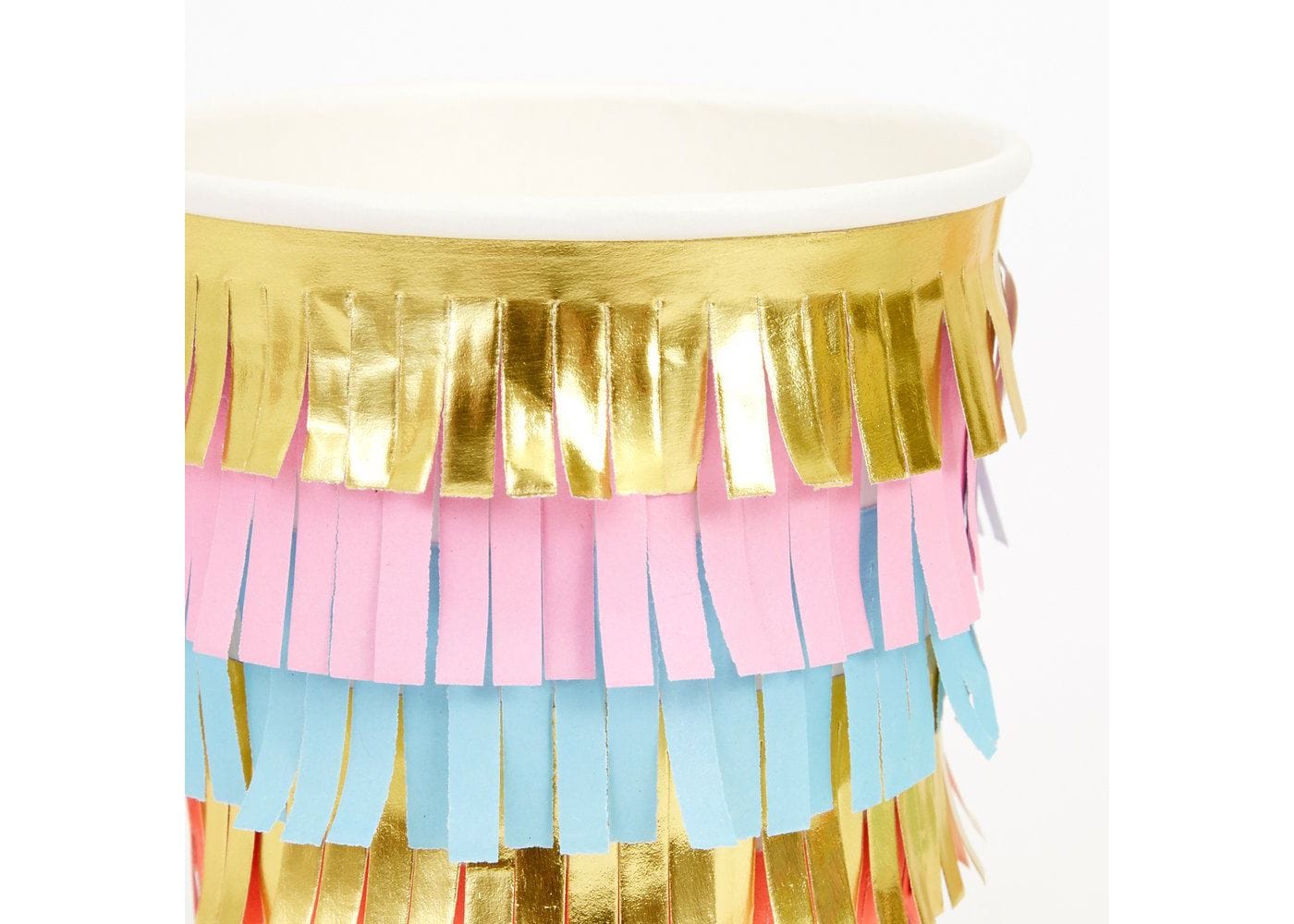 Meri Meri Rainbow Fringe Cups