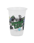 Jeu sur des gobelets en plastique