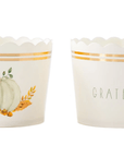 Grateful Pumpkin Baking Treat Cups