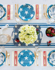 Navy Floral Plates - Small