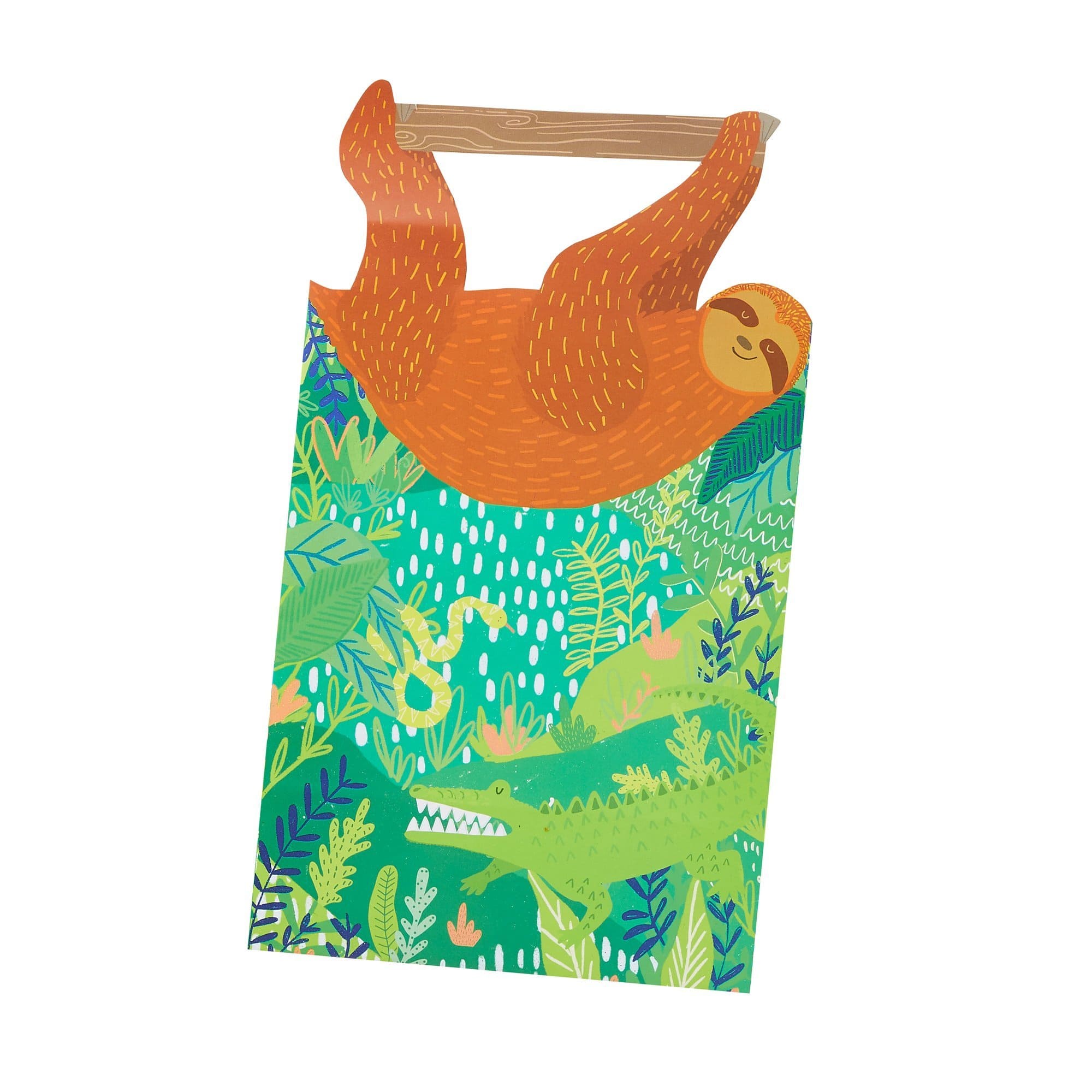 Safari Sloth Party Loot Bags