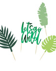 Let's Go Wild Cupcake Toppers