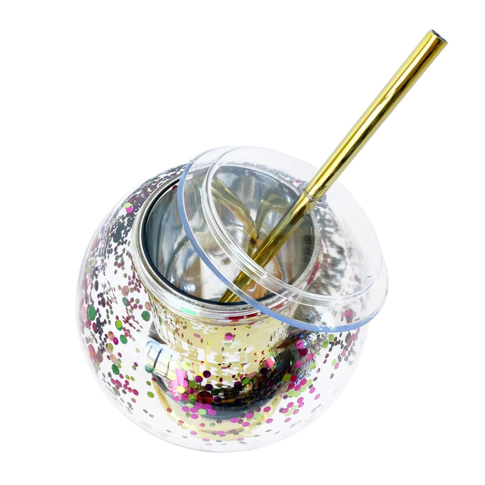 Tasse à siroter une boule à neige