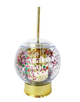 Snow Globe Sipper Cup