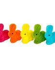 Mini lapins floqués arc-en-ciel