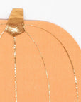 Serviettes citrouille pastel