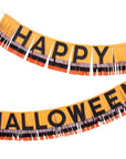 Banner de flecos de feliz Halloween