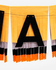 Banner de flecos de feliz Halloween