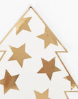 Platos retro de árbol de Navidad