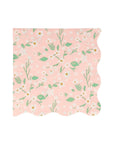Daisy Pattern Napkins - Large