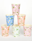 Daisy Floral Cups