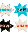 Superhero Exclamation Plates