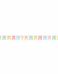 Ice Cream Happy Birthday Garland