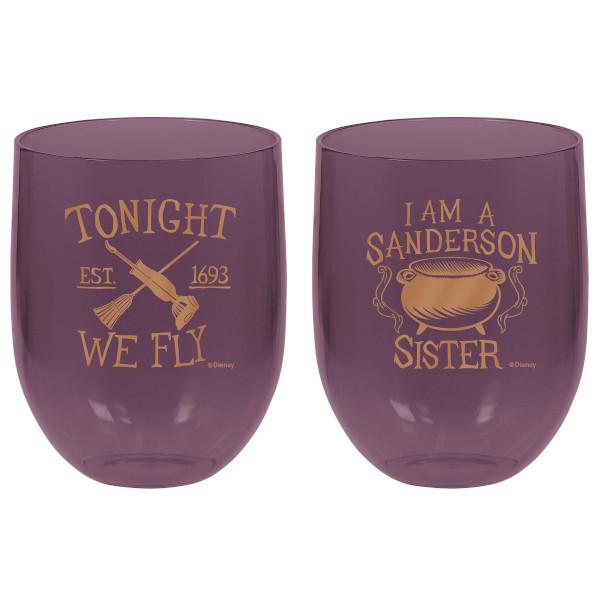 Hocus Pocus Stemless Glasses