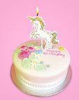 Bougie Licorne cabrée