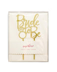 Gold Diamond Ring Bachelorette Bridal Shower Cake Topper