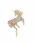 Liberty Floral Unicorn Cake Topper