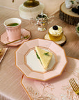 Assiettes Jardin Chinoiserie Rose - Grandes