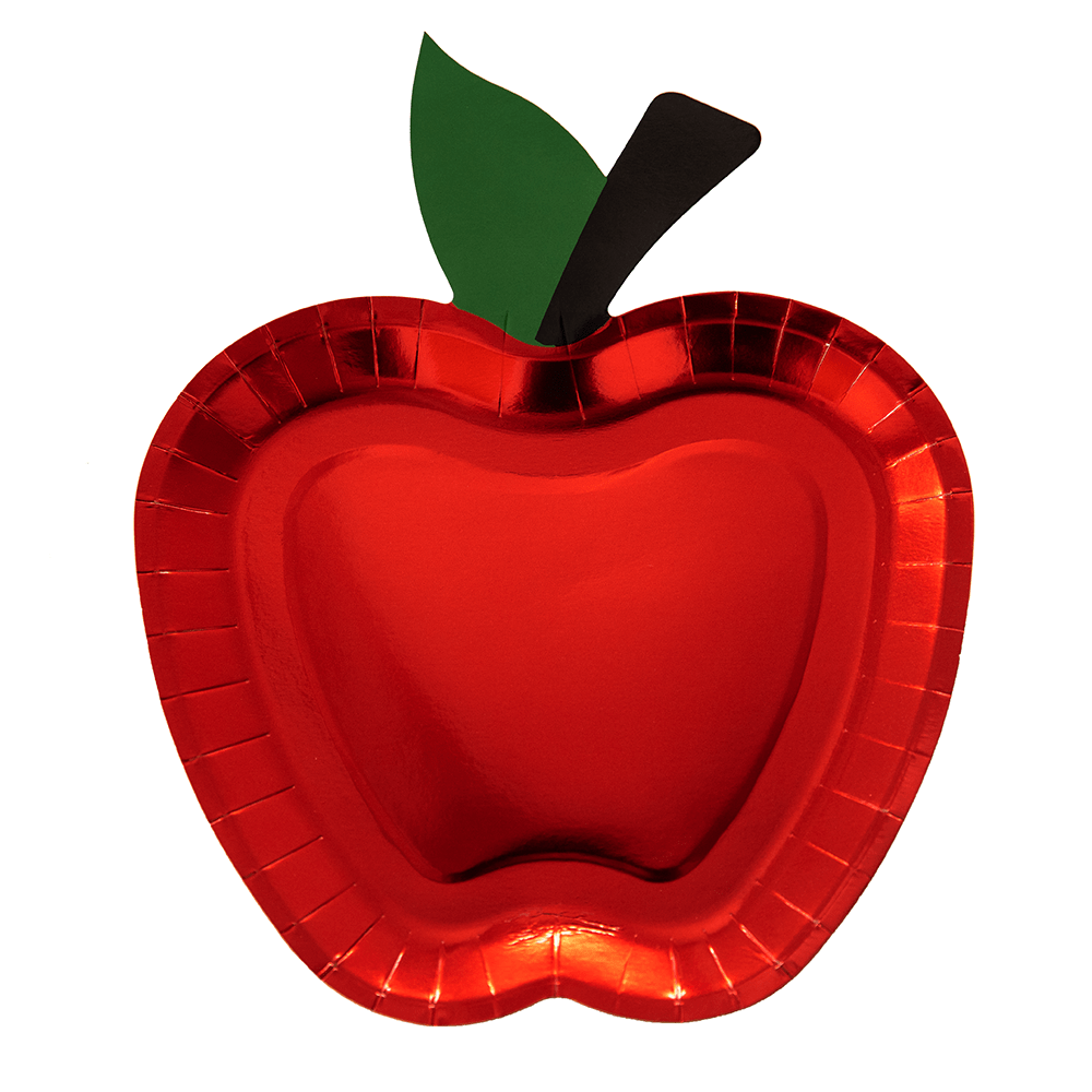 Die Cut Apple Plates