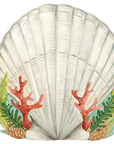 Mermaid Shell Die Cut Placemat
