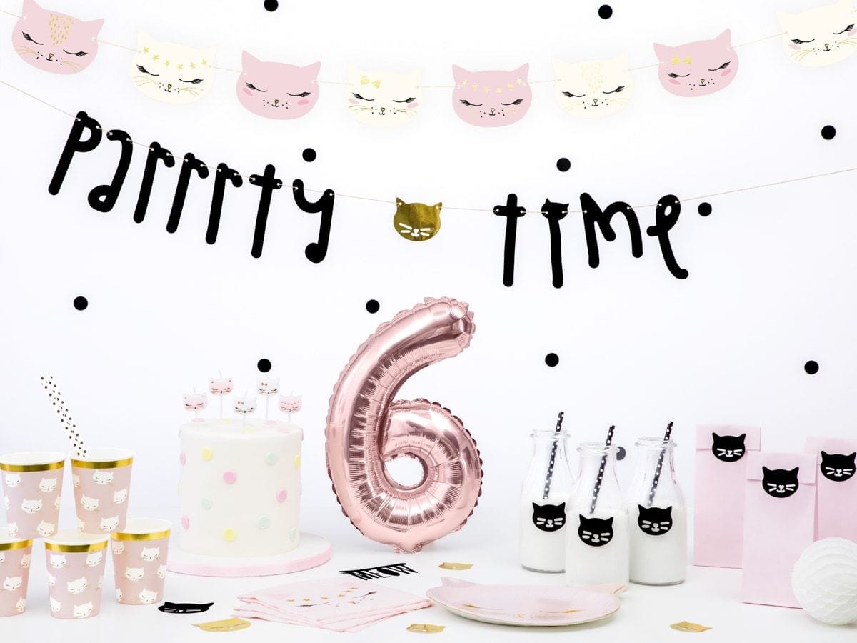 Pink and White Cat Cups
