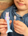 Make Your Own Mermaid Peg Doll Kit