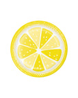 Lemon Cake Plates
