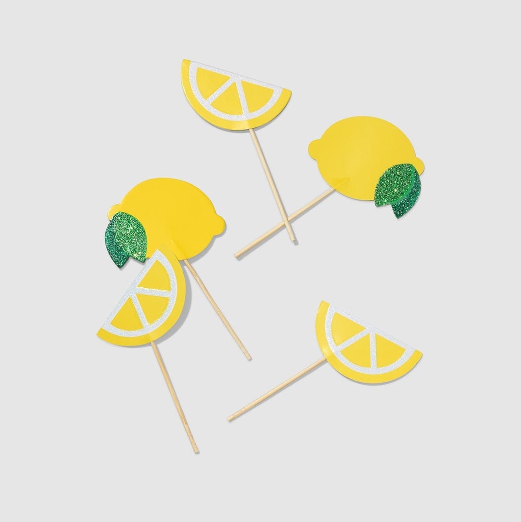 Lemon Cupcake Picks