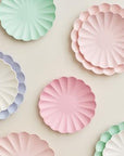 Assiettes Eco Bleues - Grandes