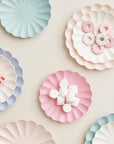 Assiettes Eco Bleues - Grandes