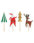 Meri Meri Santa and Reindeer Picks