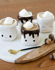Tasses à cacao Marshmallow Cutie - Petites