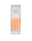 Meri Meri CORAL GLITTER DIPPED PARTY CANDLES