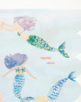 Servilletas de sirena festoneadas - Grandes