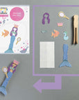 Make Your Own Mermaid Peg Doll Kit