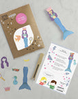 Make Your Own Mermaid Peg Doll Kit