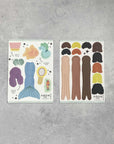 Make Your Own Mermaid Peg Doll Kit