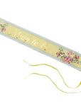 Ceinture florale pour future maman