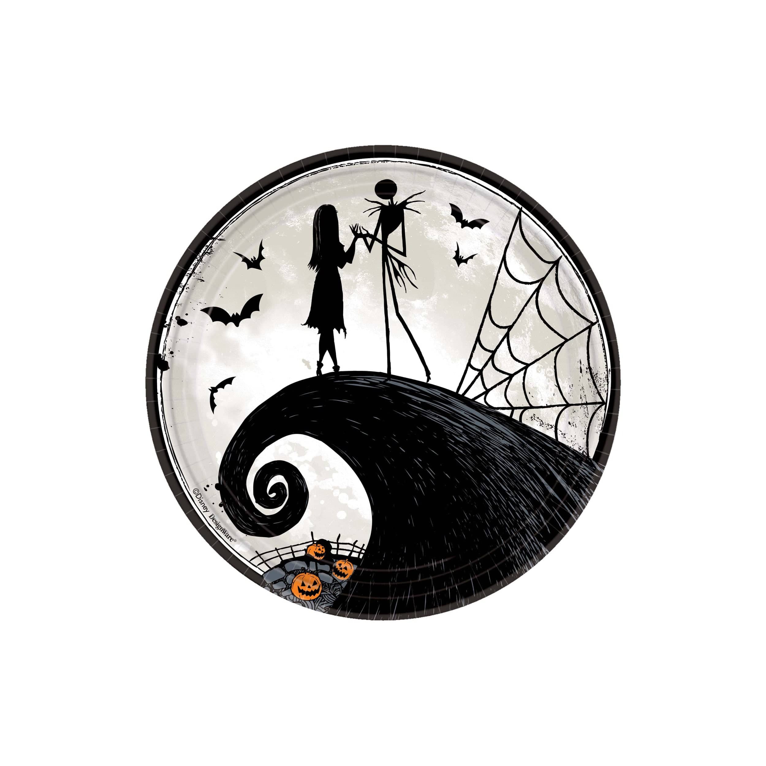 Nightmare Before Christmas Plates Large Chroma Celebrations