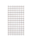 Black and White Grid Dinner Napkins
