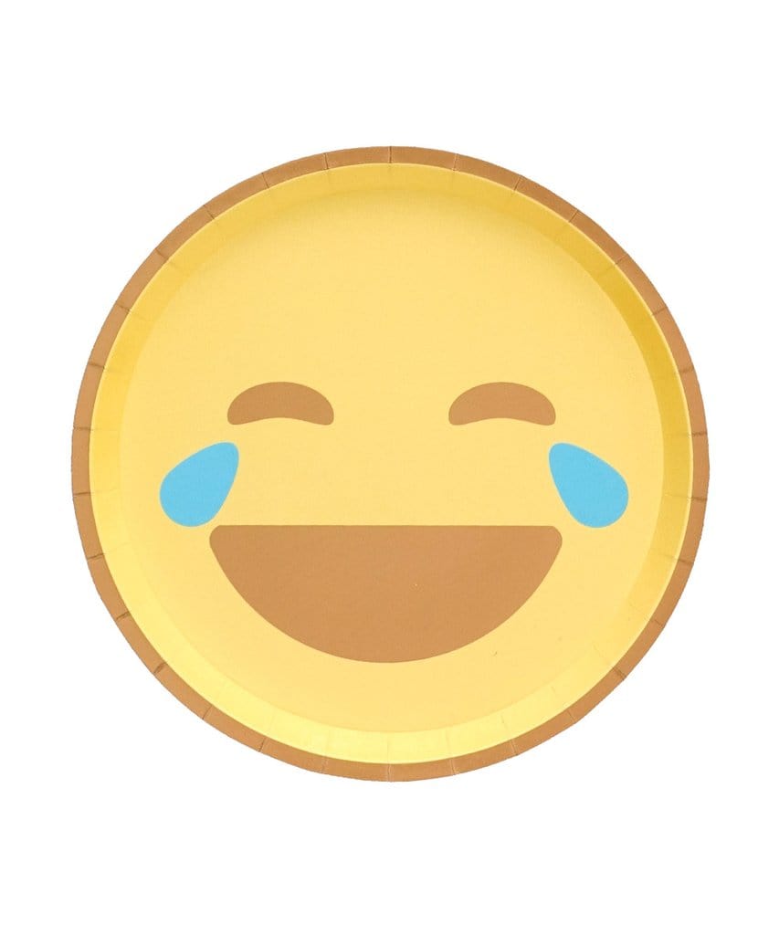 Assiettes Emoji assorties