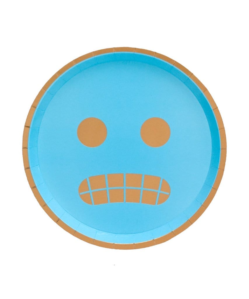 Assiettes Emoji assorties