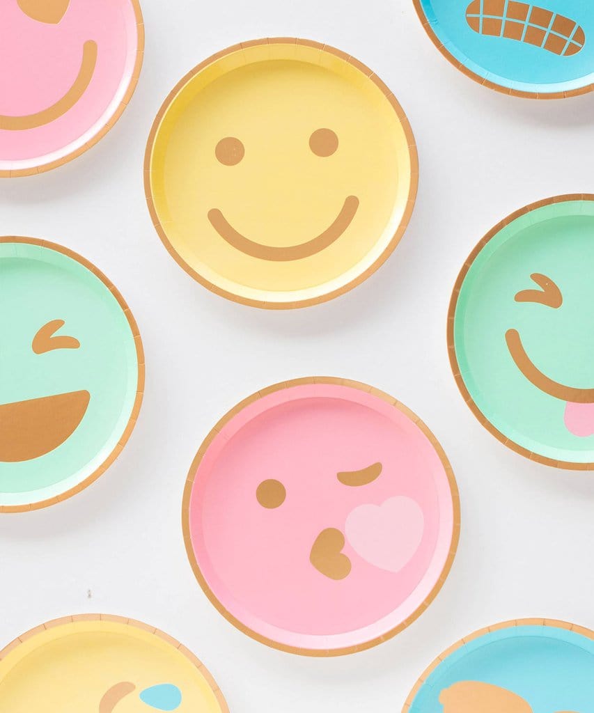 Smiley Face Plates