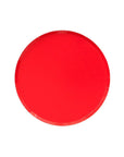 Cherry Red Circle Cake Plate