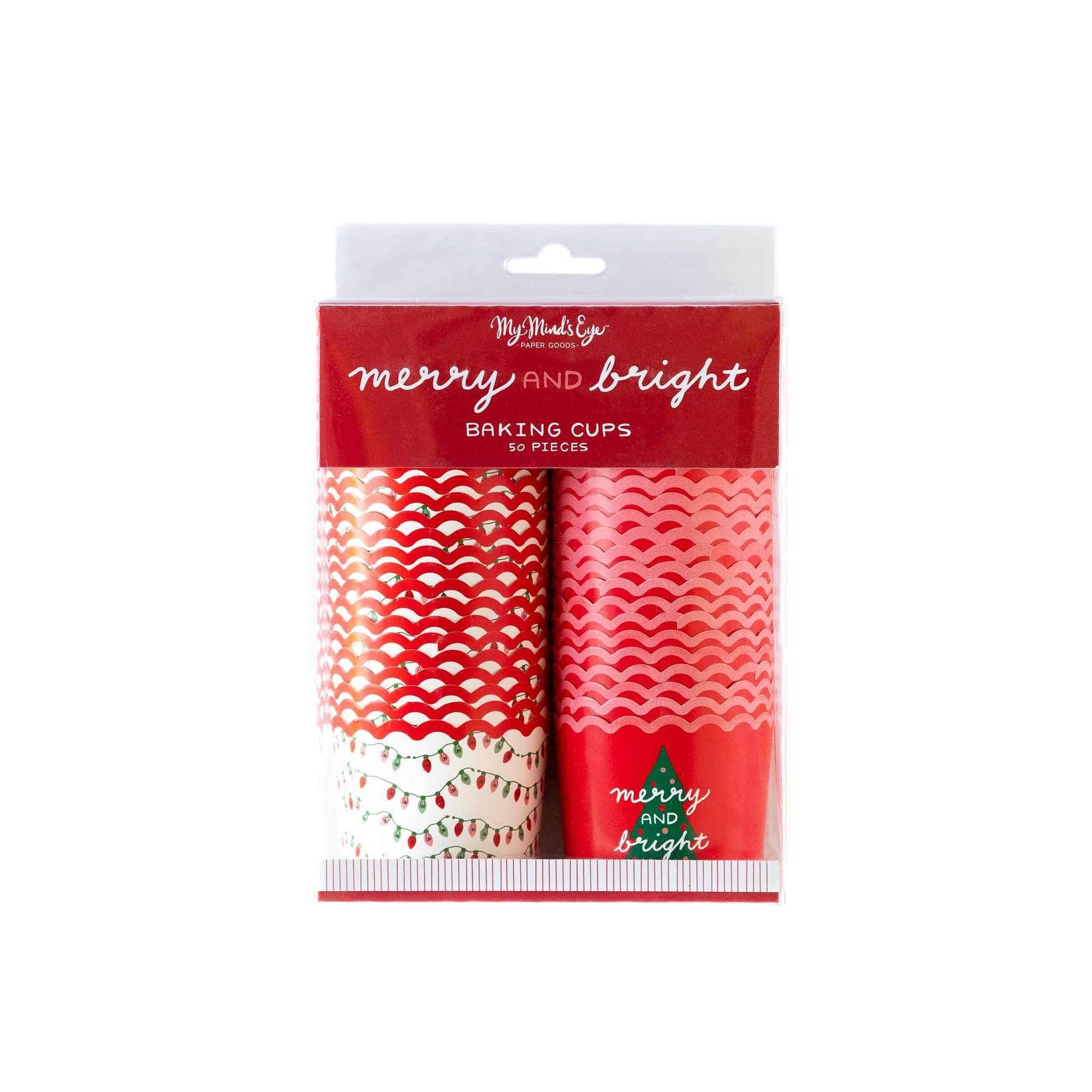 Gobelets à friandises joyeux et lumineux et lumières de Noël